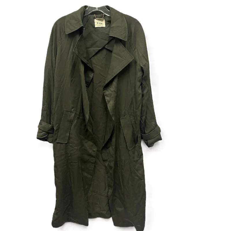 Cardigan By Elie Tahari In Green, Size: S Sophisticated Men's French