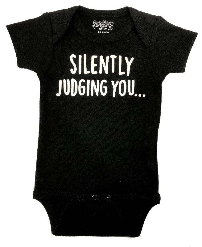 Silently Judging You Onesie Sophisticated Men's French