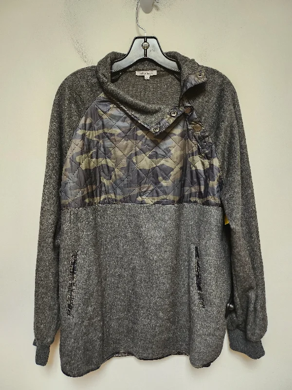 Jacket Fleece By White Birch In Camouflage Print, Size: Xl Unique Men's Patch