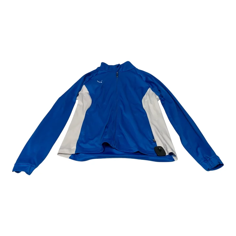 Athletic Jacket By Puma In Blue & White, Size: S Confident Men's High