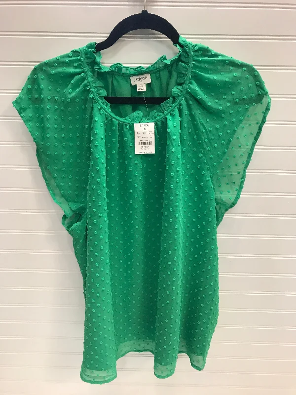 Top Short Sleeve By J. Crew In Green, Size: 2x Stylish Men's Neon