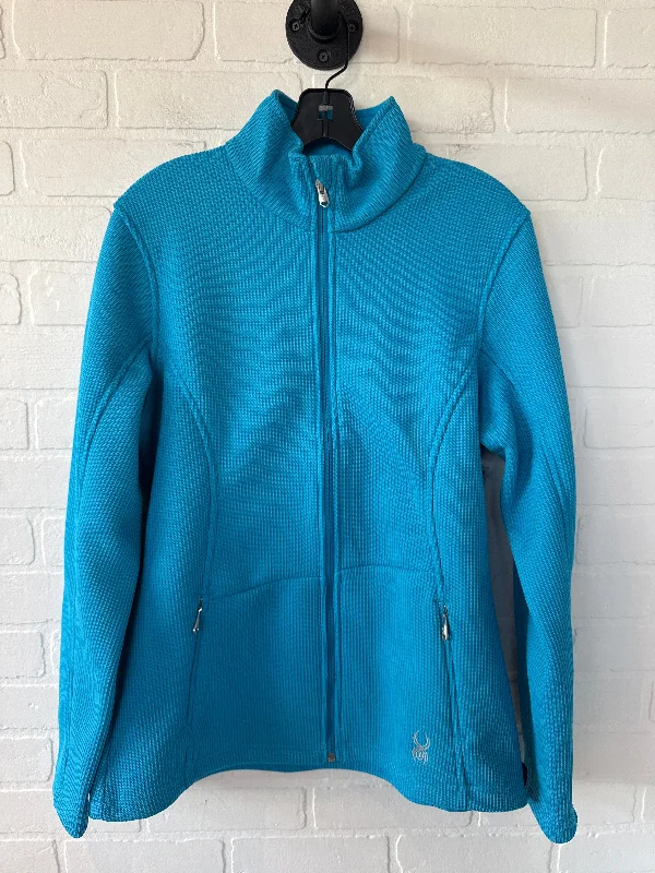 Jacket Fleece By Spyder In Blue, Size: Xl Masculine Men's 