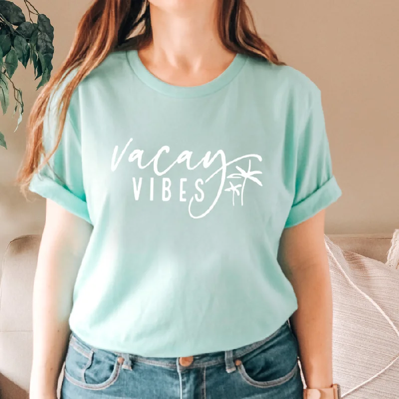 Vacay Vibes Summer T-Shirt Earthy Men's Hemp