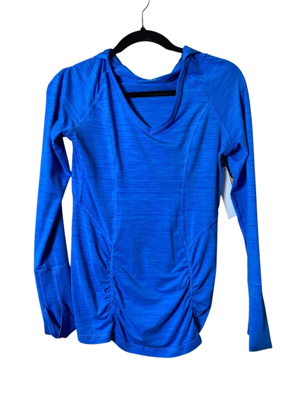 Athletic Top Long Sleeve Crewneck By Zella In Blue, Size: S Dynamic Men's Glow