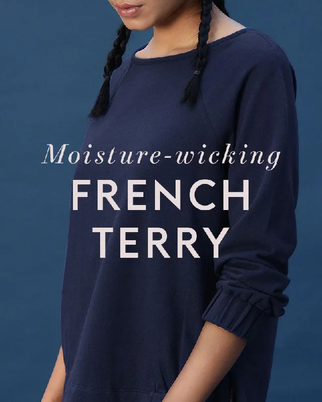 Moisture-Wicking French Terry Sharp Men's Italian