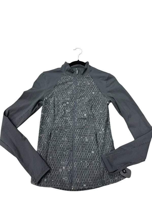 Athletic Jacket By Sweaty Betty In Grey, Size: S Tough Men's Tactical