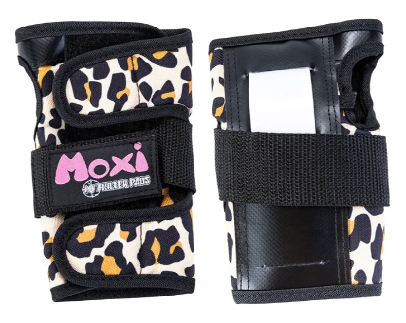 187 Killer Pads Wrist Guards - Moxi Leopard Dynamic Men's Glow