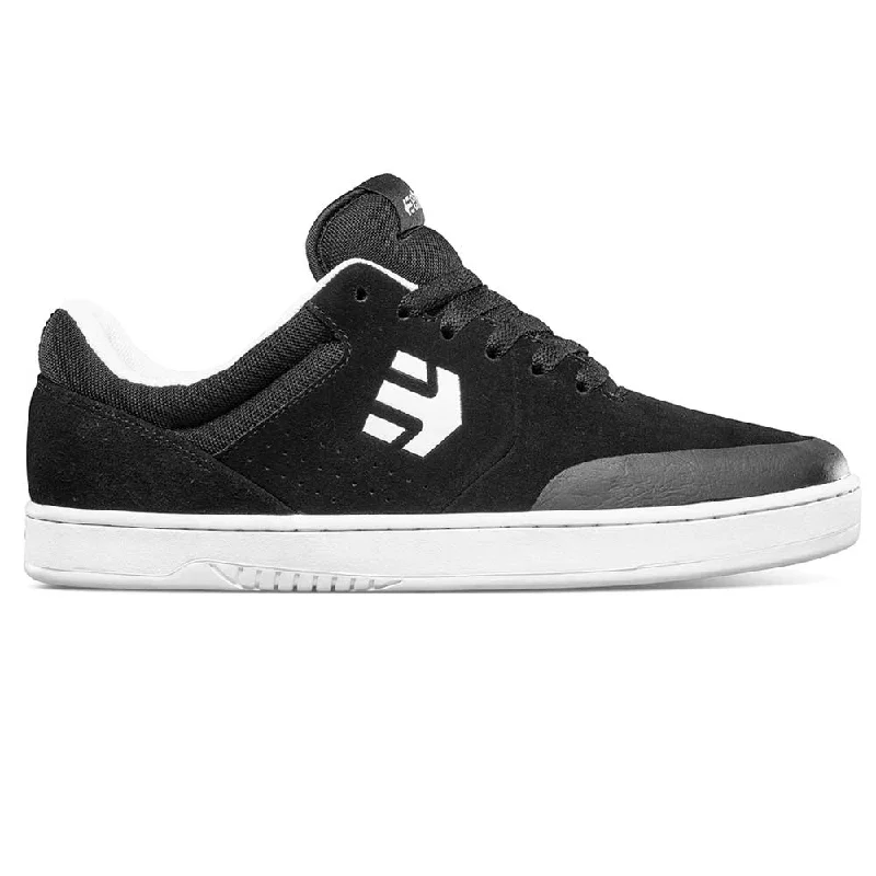 Etnies Marana Skate Shoes - Black/White/White Tough Men's Tactical