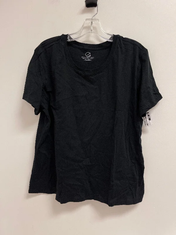 Top Short Sleeve By Clothes Mentor In Black, Size: 2x Confident Men's Power