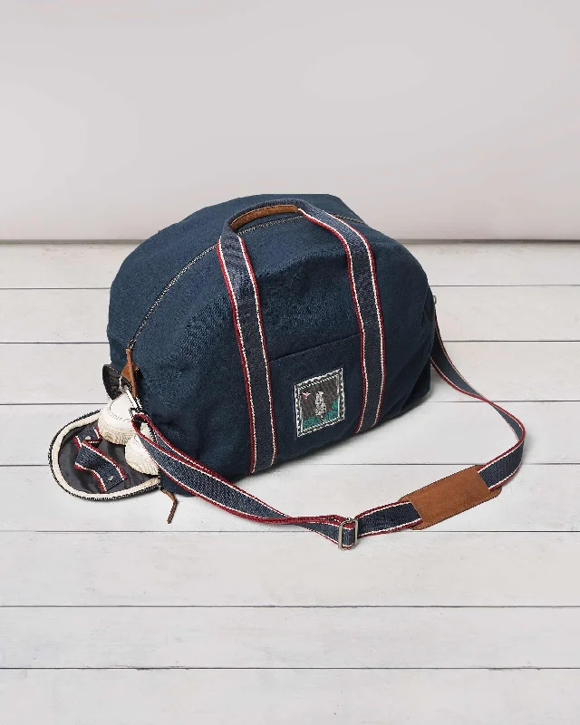 Mukayu Gym Bag - Indigo Casual Men's Loose