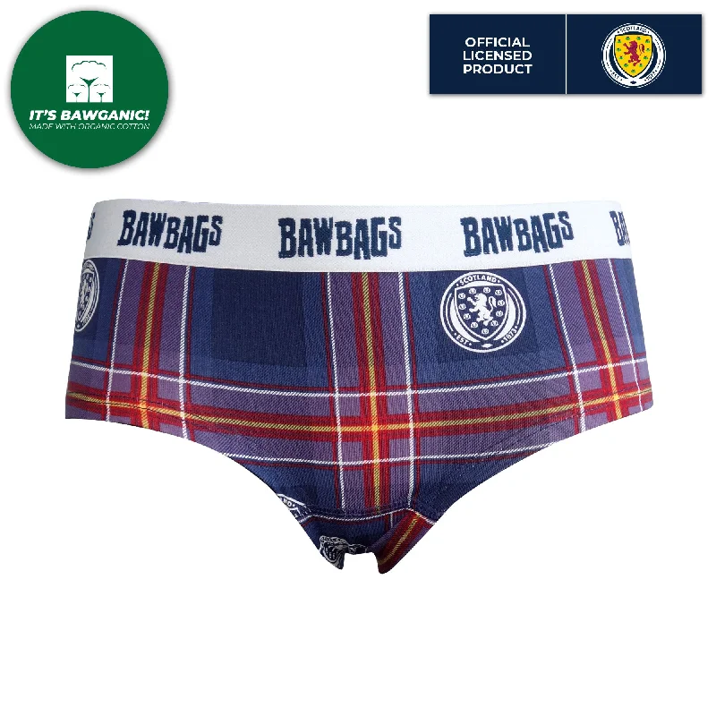 Women's Scotland National Team - Tartan Cotton Underwear Edgy Men's Punk