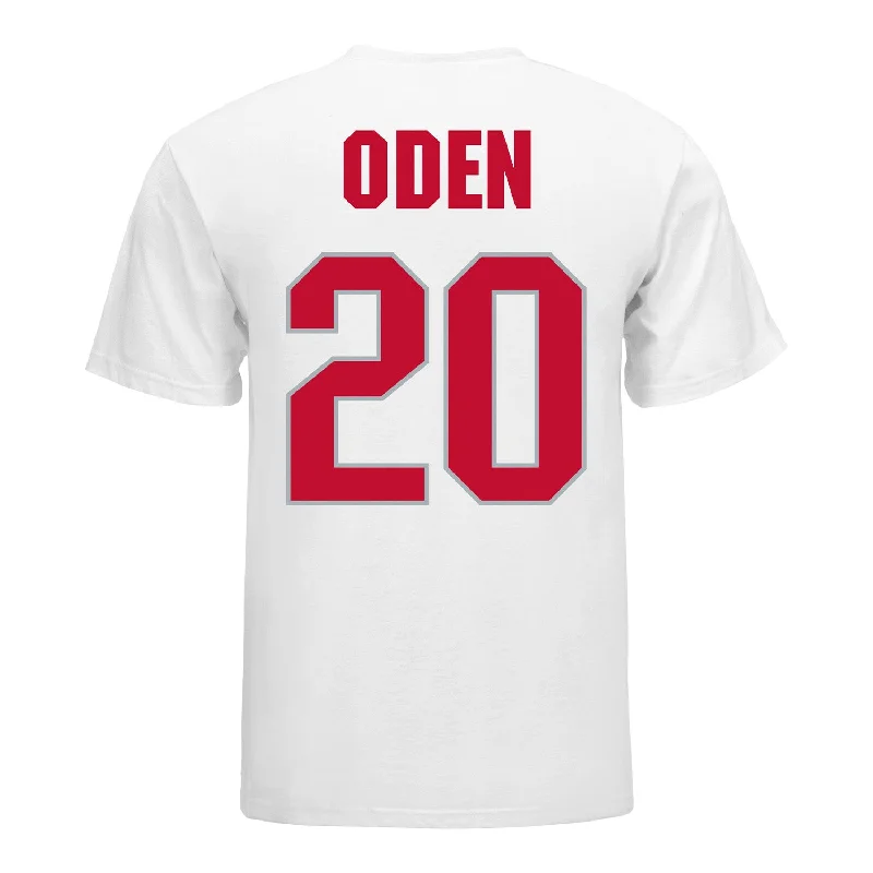 Ohio State Buckeyes Men's Basketball #20 Greg Oden T-Shirt Athletic Men's High