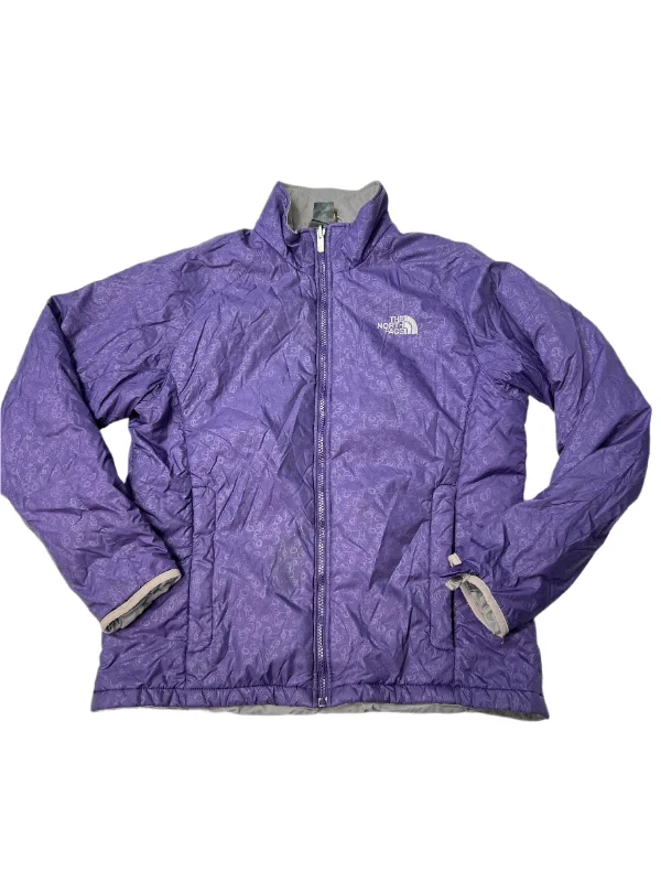 Coat Puffer & Quilted By North Face In Purple, Size: L Beach