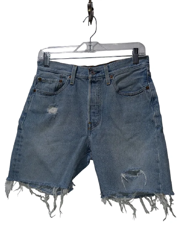 Blue Denim Shorts Levis, Size 4 Dynamic Men's Glow