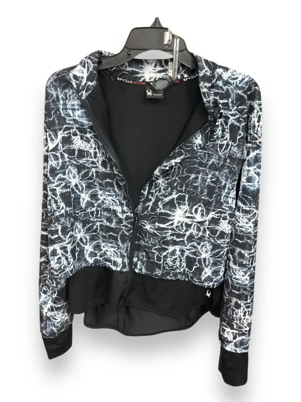 Jacket Other By Spyder In Black & White, Size: Xl Tailored