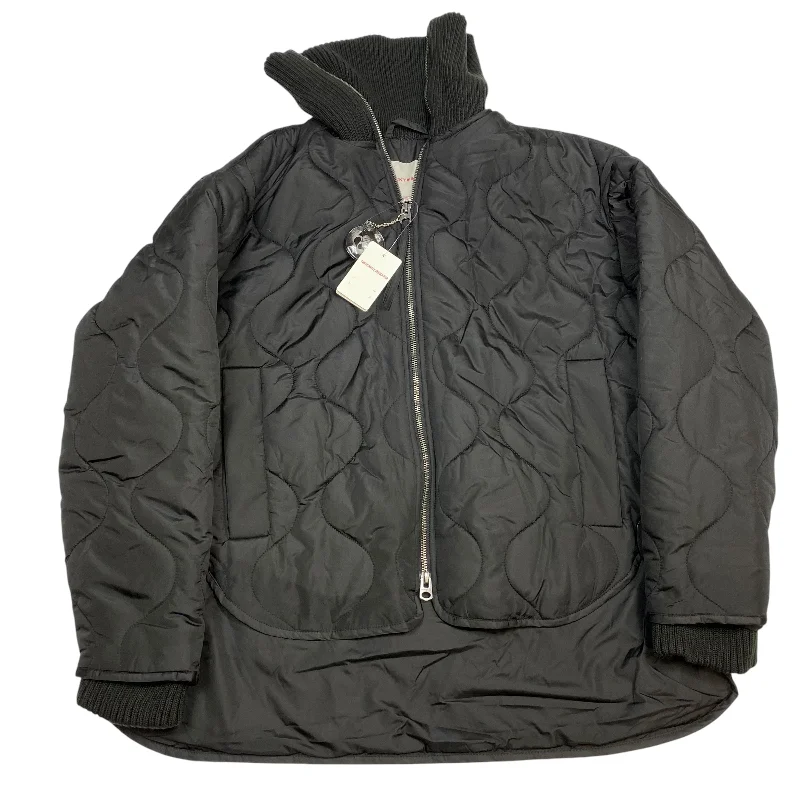 Jacket Puffer & Quilted By Lucky Brand In Black, Size: M British Gentleman Style