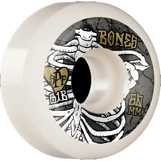 Bones 81b SPF P5 Sidecut Rapture 60mm Skateboard Wheels Vintage Men's 1970S Disco