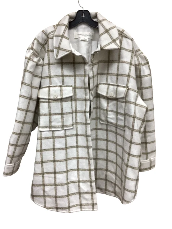 Jacket Other By Treasure And Bond In Plaid Pattern, Size: 3x Cclassic Men's Tweed