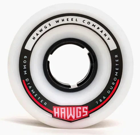 Hawgs Chubby 60mm Wheels White Street