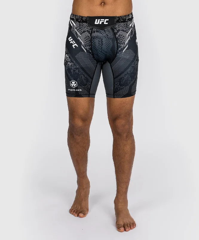 UFC Adrenaline by Venum Authentic Fight Night Men’s Vale Tudo Short - Black Dapper Men's 1920S