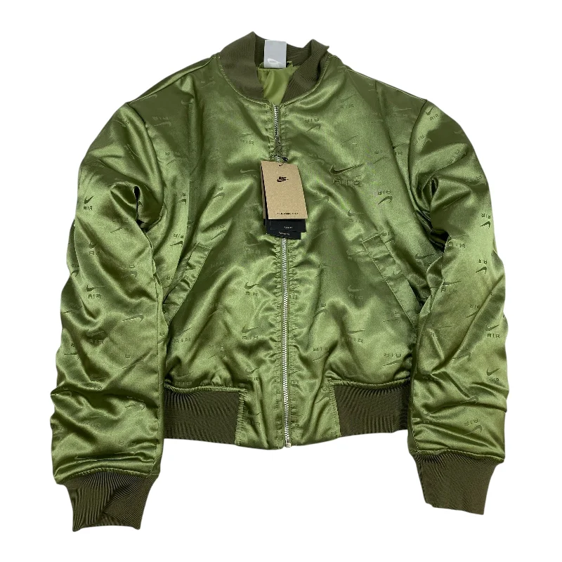 Athletic Jacket By Nike In Green, Size: Xs Luxurious Men's High