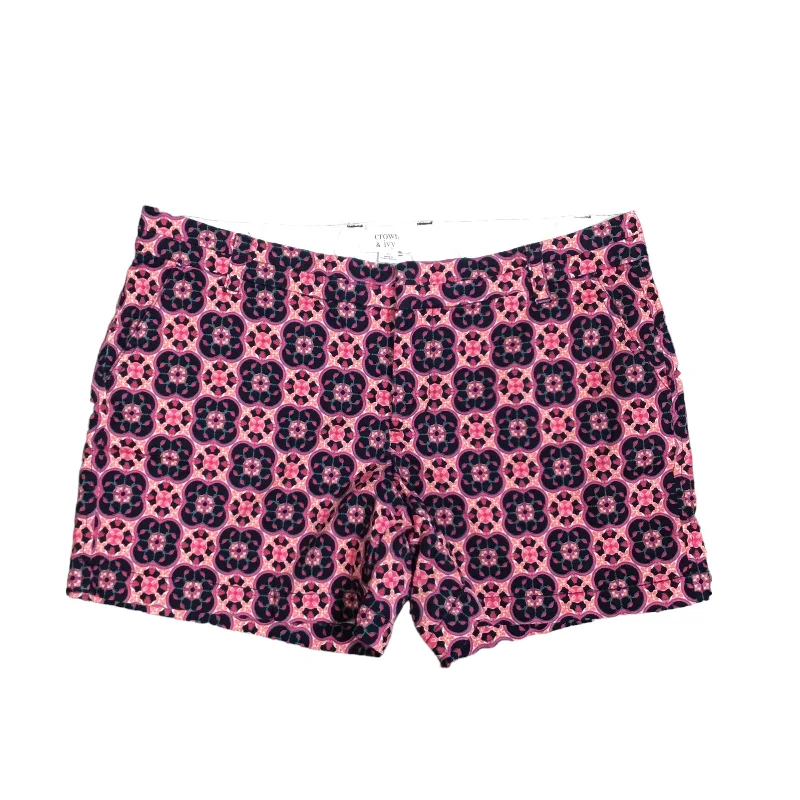 Blue & Pink Shorts Crown And Ivy, Size 10 Trendy Men's Oversized