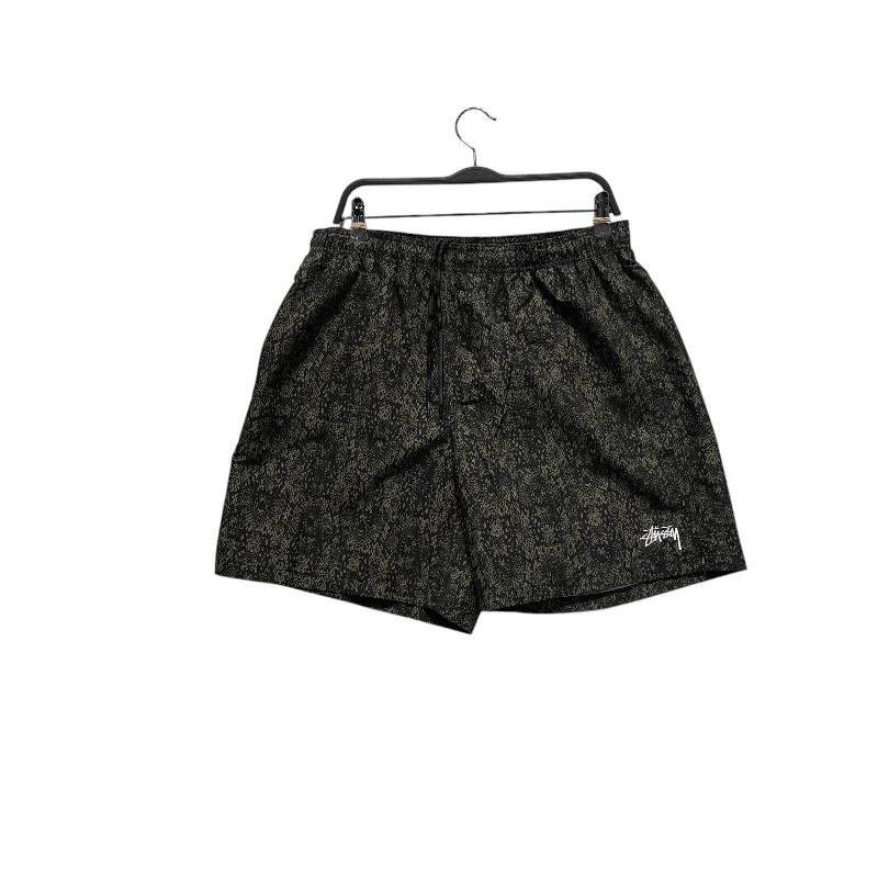 STUSSY/Shorts/L/Nylon/GRN/Animal Pattern/ Elegant Men's Formal 