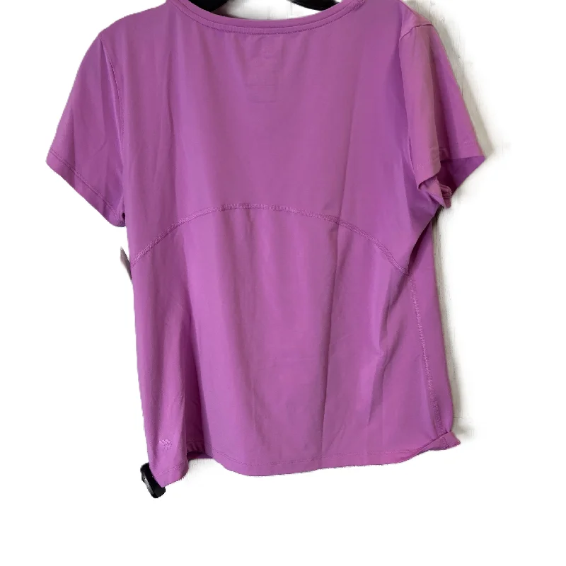 Athletic Top Short Sleeve By All In Motion In Purple, Size: M Dapper Men's 1920S