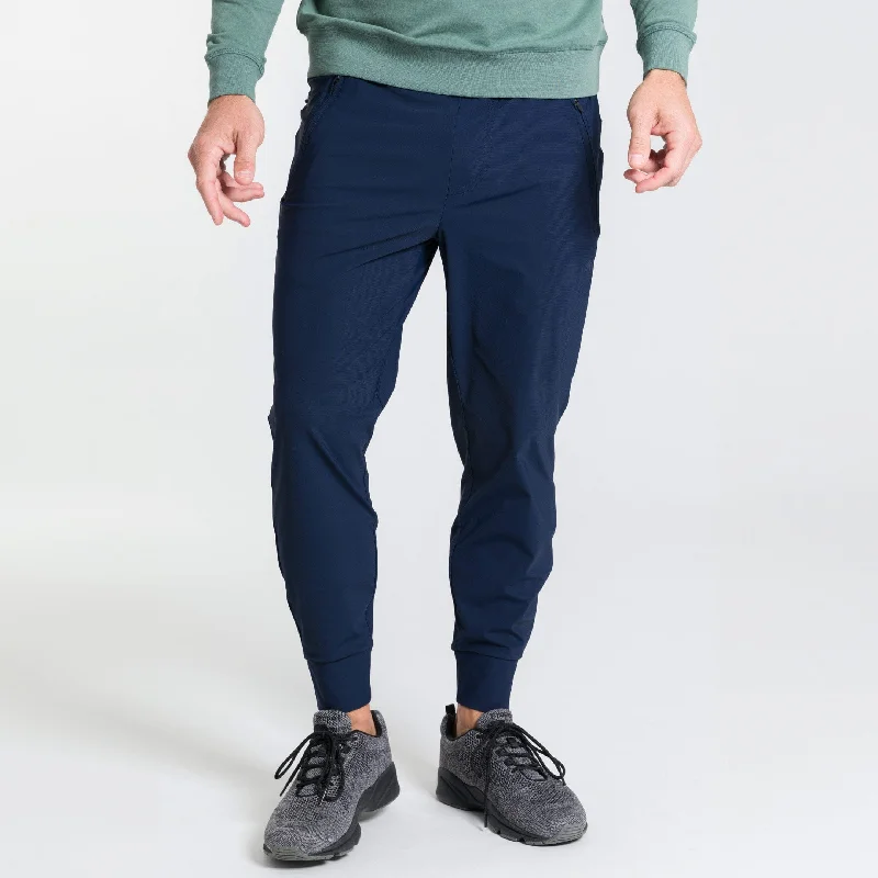 Navy Hybrid Jogger Trendy Men's Oversized