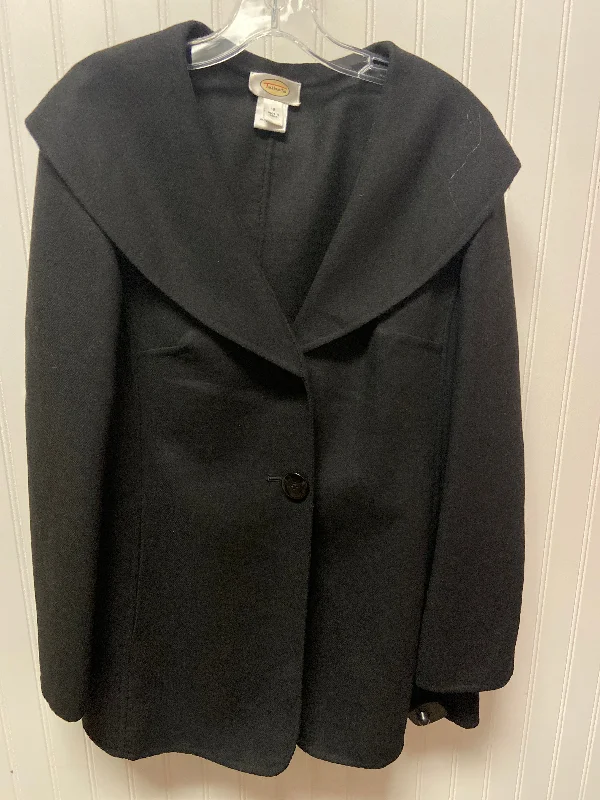 Jacket Other By Talbots In Black, Size: L Cozy Men's Sherpa