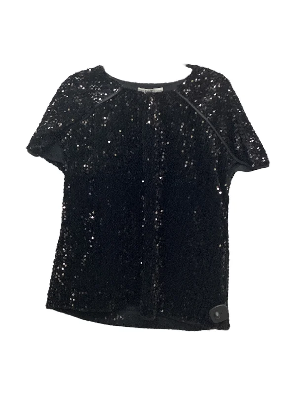 Top Short Sleeve By Crosby In Black, Size: M Street