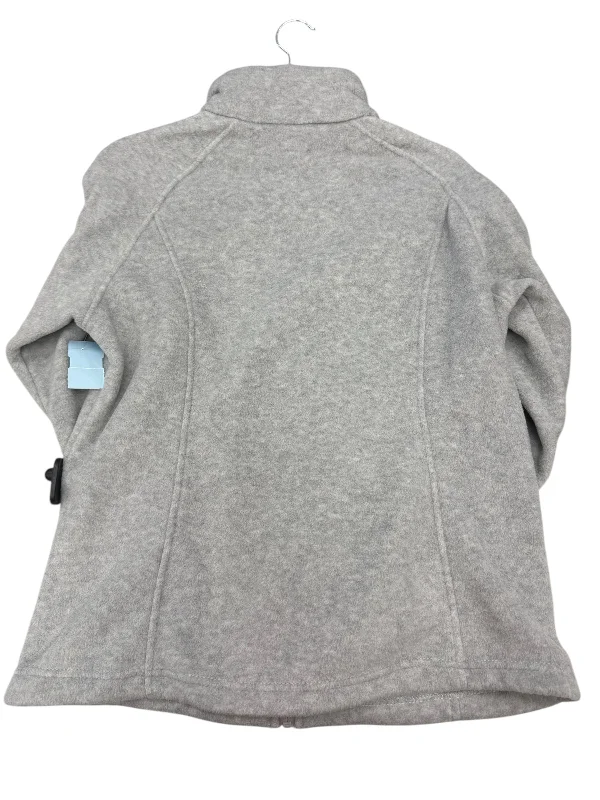 Jacket Fleece By Columbia In Grey, Size: L Streetwear Style