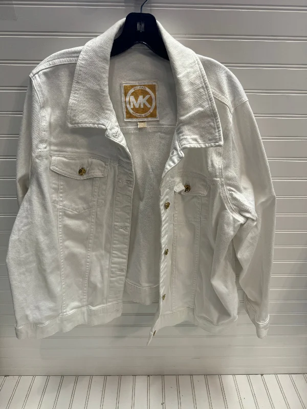 Jacket Other By Michael By Michael Kors In White, Size: 3x Bold Men's Animal