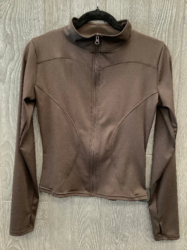 Athletic Jacket By Clothes Mentor In Brown, Size: Xl Beach