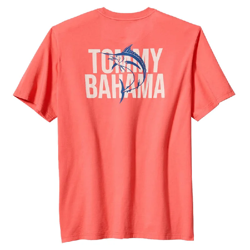 Tommy Bahama Marlin Driver T-Shirt - Dubarry Coral Cool Men's Skate