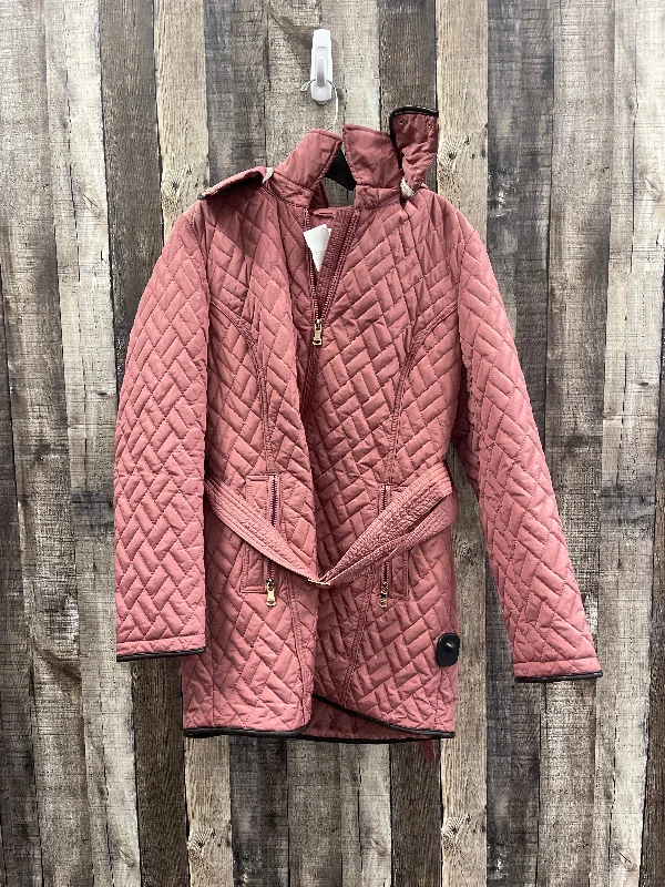 Coat Puffer & Quilted By Calvin Klein In Pink, Size: L Youthful Men's Pop