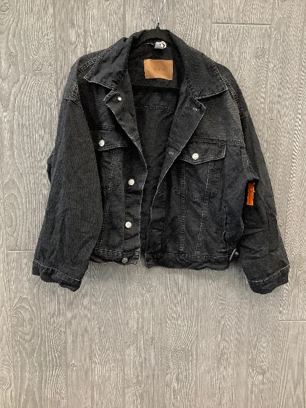 Jacket Denim By Clothes Mentor In Black Denim, Size: S Casual Men's Japanese 