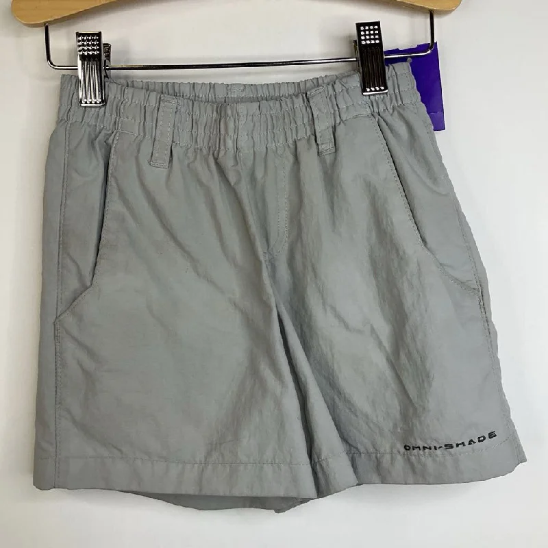 Size 4-5: Columbia Grey Omni-Shade Shorts Bold Men's Statement